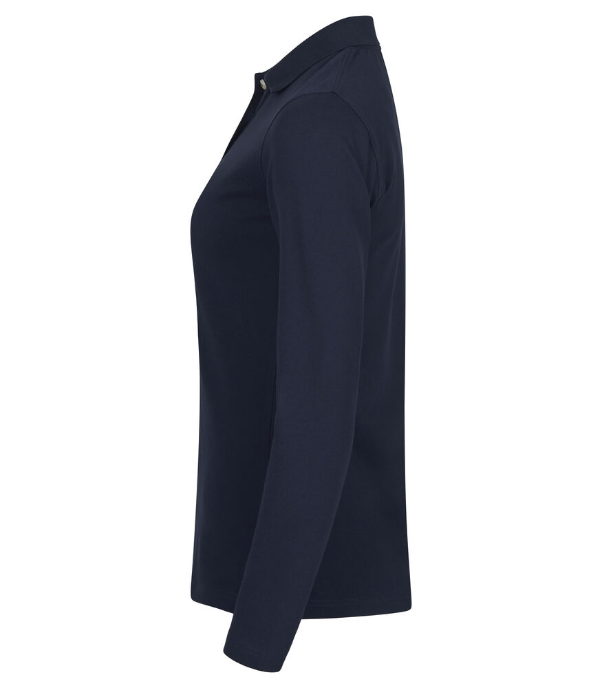 028263-580_StretchPremiumPoloLSWomen_DarkNavy_left