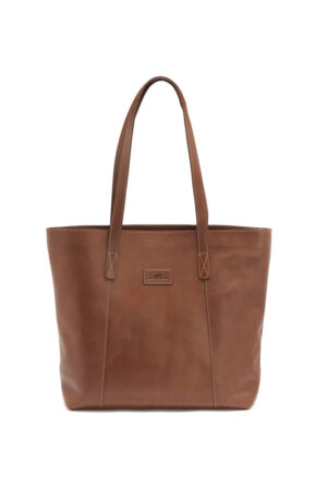 Leather Line Tote Bag