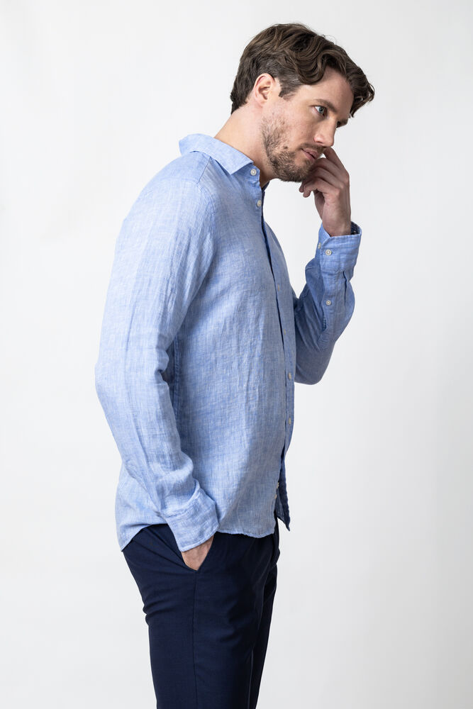 2903301-510_IndigoBow33LinnenShirt_ModelPictureRight