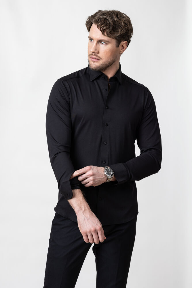 2913201-900_IndigoBow132KnittedShirtRegular_ModelPictureFront