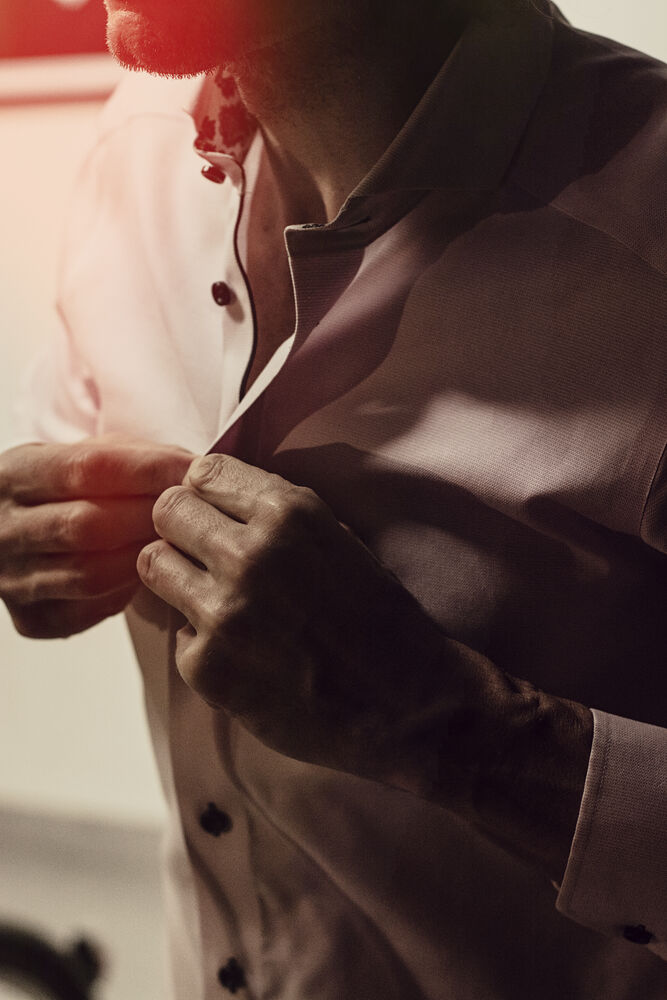 JH&F Purple Bow 145 Slim Fit