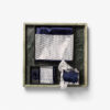 Giftbox Solid Hankie & Lapel Pin