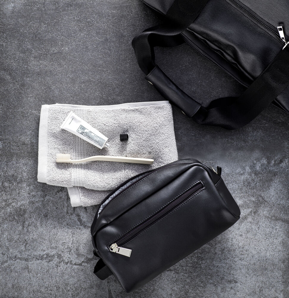 Toalettveske i kunstskinn