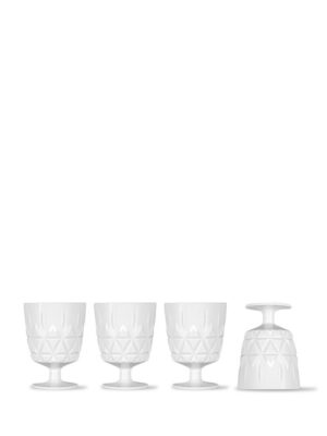 Piknik Juni Glass, 4-pk.