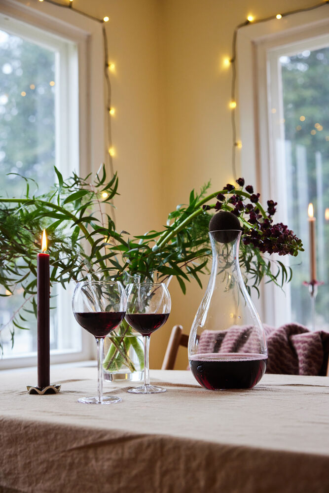 Nature vinkaraffel med kork-kule