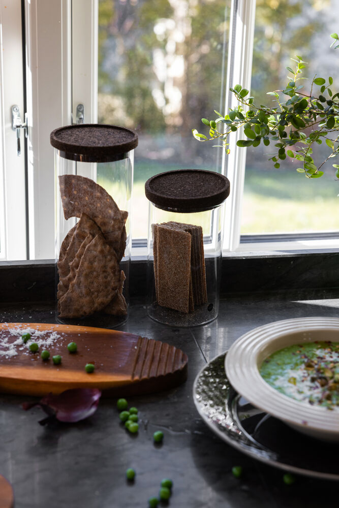 Nature krukke med korklokk