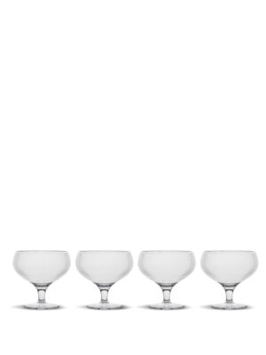 Billi coupe glass, 4-pk.