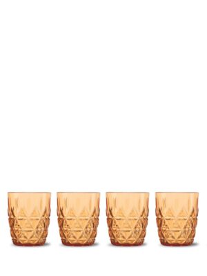 Piknik Juni vannglass, 4-pk.