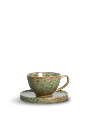 Mug & plate Jade, Grønn