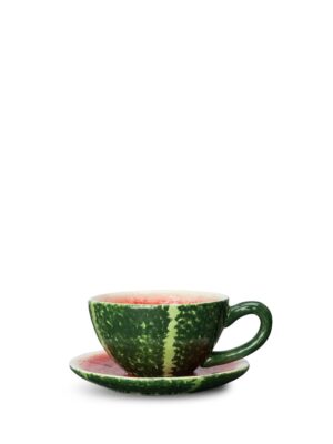 Kopp med fat Watermelon