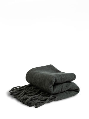 Pledd Lucian, svart.