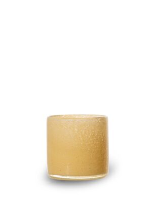 Vase/Lyslykt XS, gul