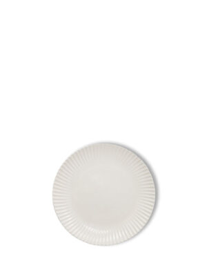 Tallerken Frances S, Hvit