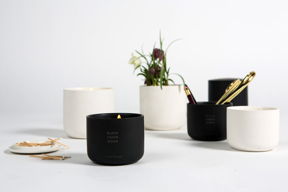 Duftlys White tea & Sage