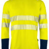 6014 T-shirt Langermet EN ISO 20471 Kl 3/2