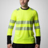6014 T-shirt Langermet EN ISO 20471 Kl 3/2