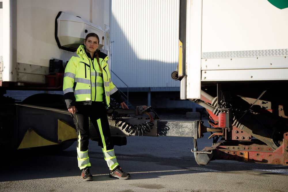 6449 Funksjonsjakke Dame EN ISO 20471 Kl 2/3