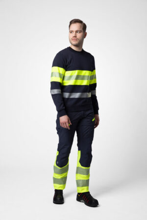 6129 Sweatshirt EN ISO 20471 Kl 1