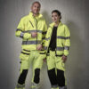 Womens Softshell Jacket Hi-vis