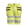 Craftsman Shorts stretch Hi-vis