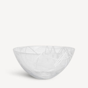 Contrast skål hvit/hvit 350 mm