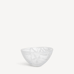 Contrast skål hvit/hvit 230 mm