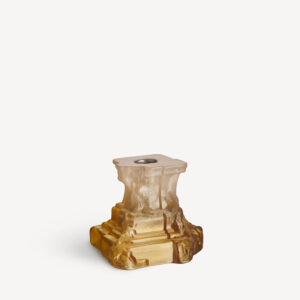 Rocky Baroque candlestick amber haze 95mm