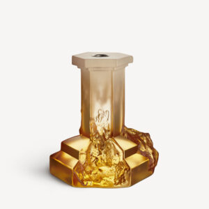 Rocky Baroque candlestick amber haze 175mm