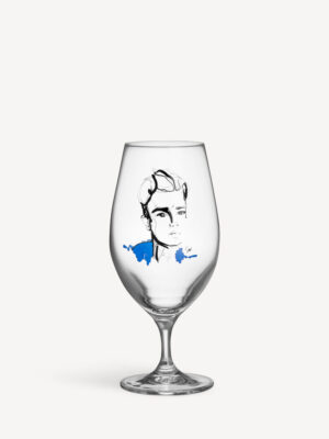 All about you Celebrate Him ølglass cornflower blue 40 cl 2-pk.